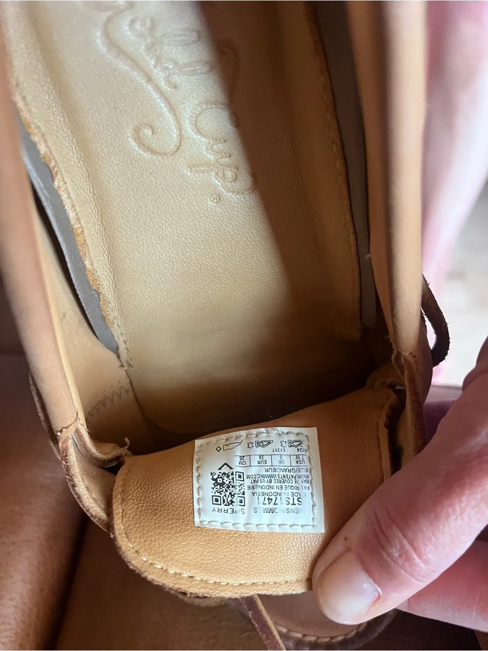 Sperry Kids Light Brown Boat Shoes